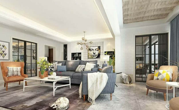 三室二廳二衛120平米